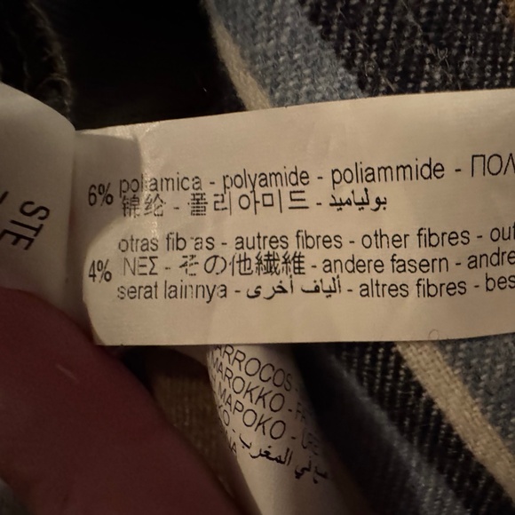 Zara Wool Blend Flannel Soft Small - Picture 5 of 6